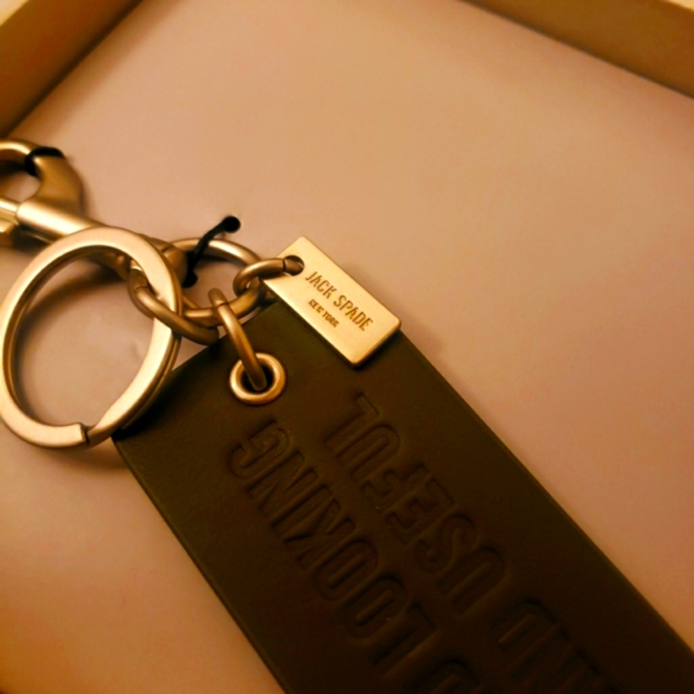 JACK SPADE KEYCHAIN